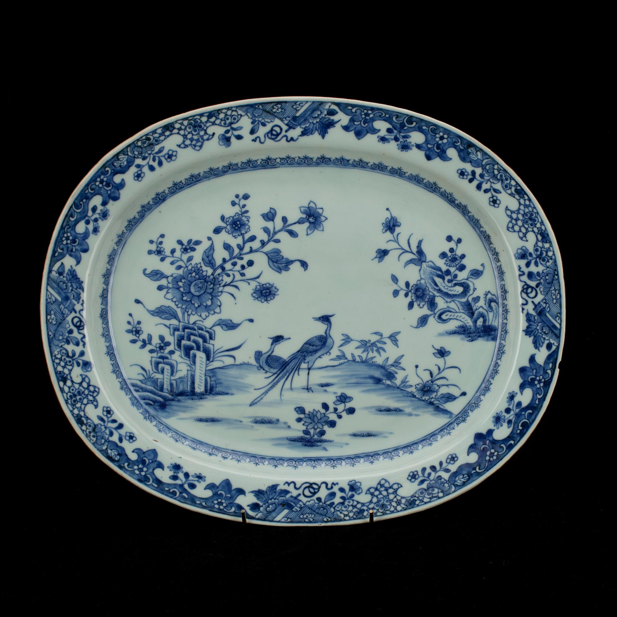 FAT, porslin, Kina, Qianlong 1700-talets slut.