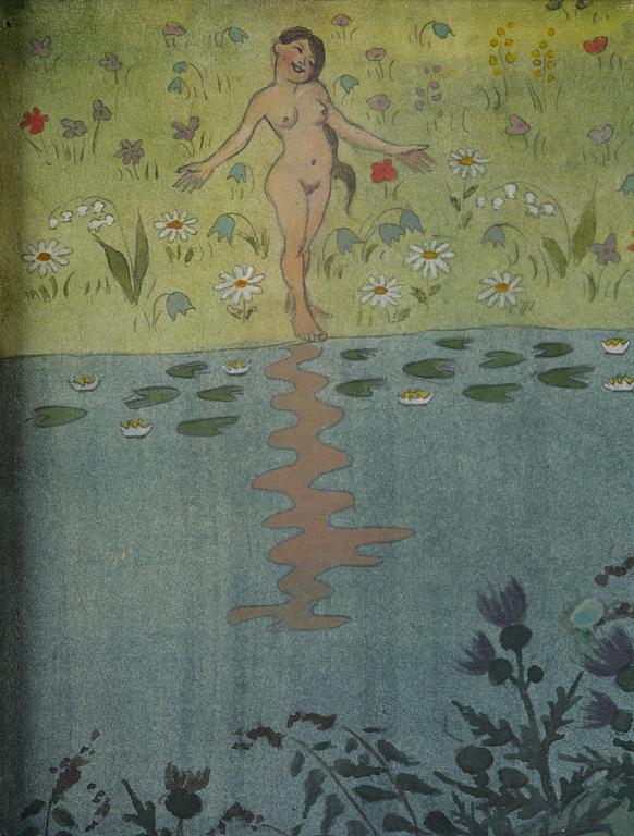 Ivar Arosenius, By the water.