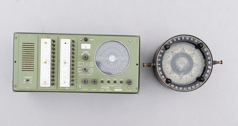 KOMPASS OCH SKEPPSRADIO, 1900-talets första hälft.