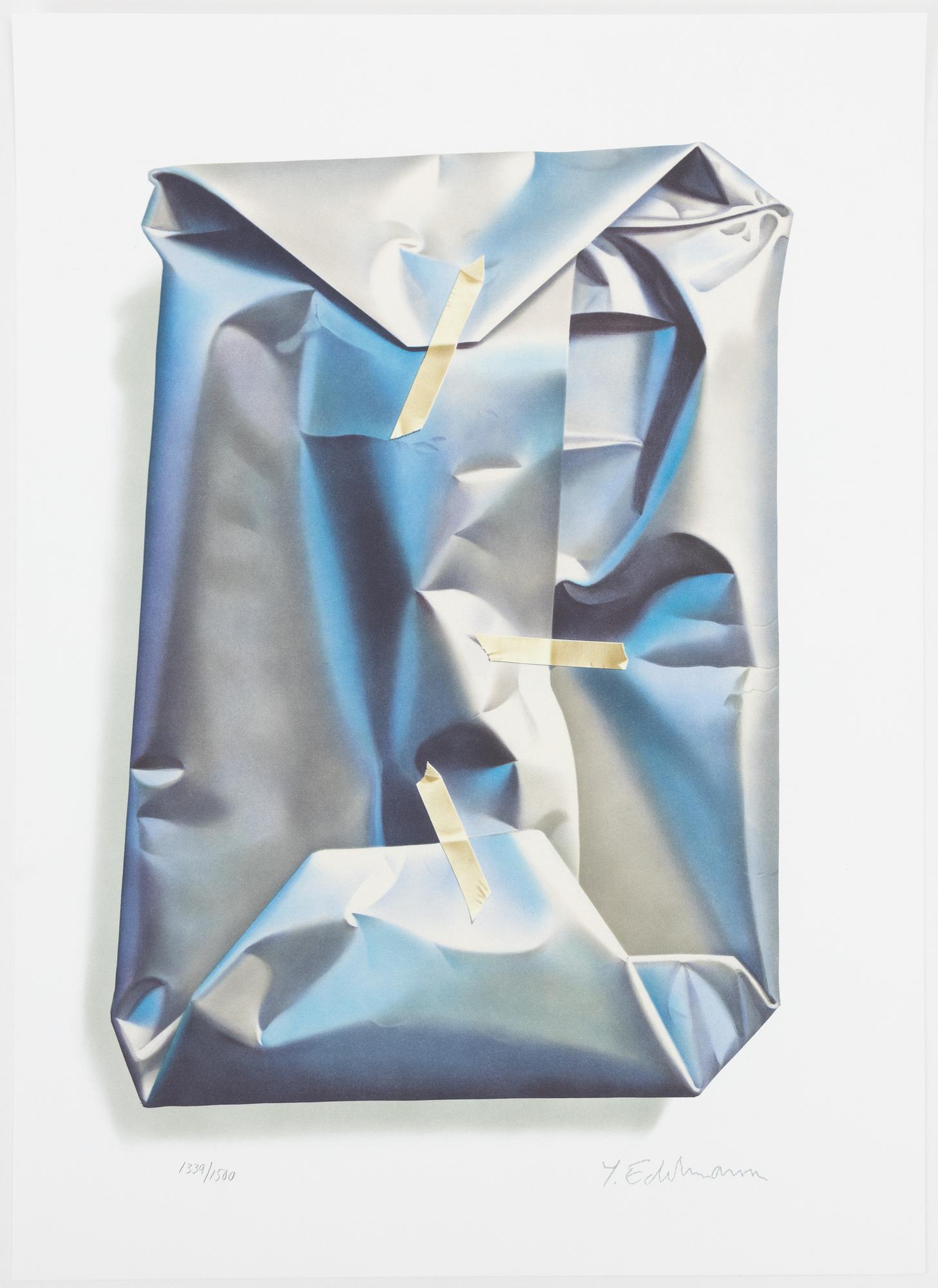 Yrjö Edelmann, "Packed blue and grey heaven".