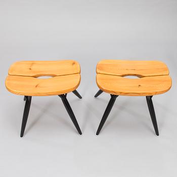 ILMARI TAPIOVAARA, a 1960's 7-piece 'Pirkka' dining set for Laukaan Puu.