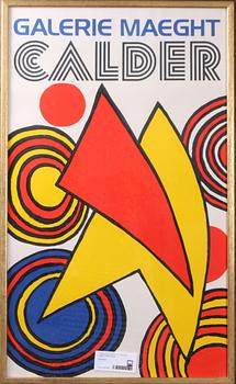 AFFISCHER, 2 st, Alexander Calder, Galleri Maeght.
