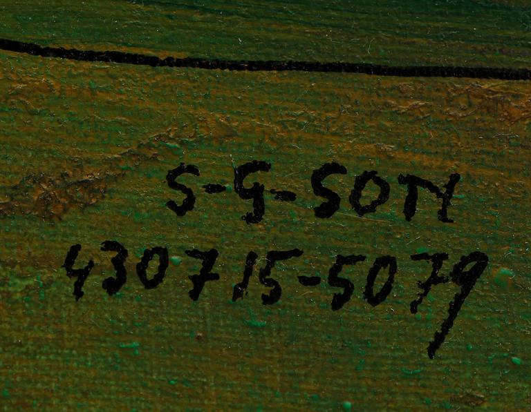 SVEN-GÖRAN SVENSSON G:SON, olja på duk, signerad.