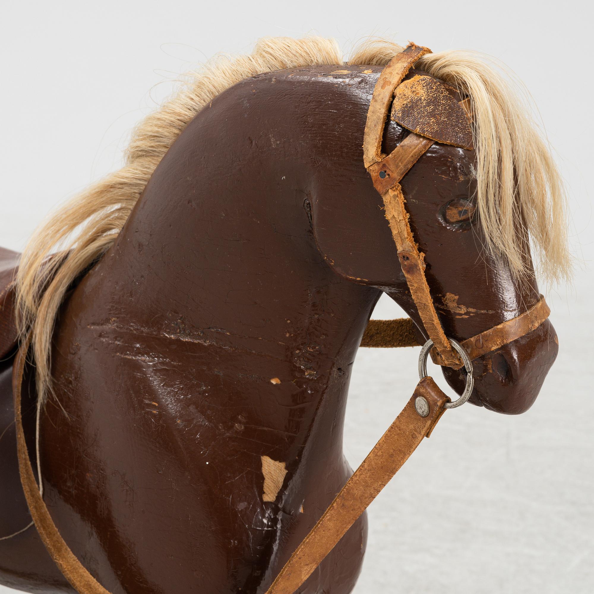 Gunghäst, tidigt 1900-tal.