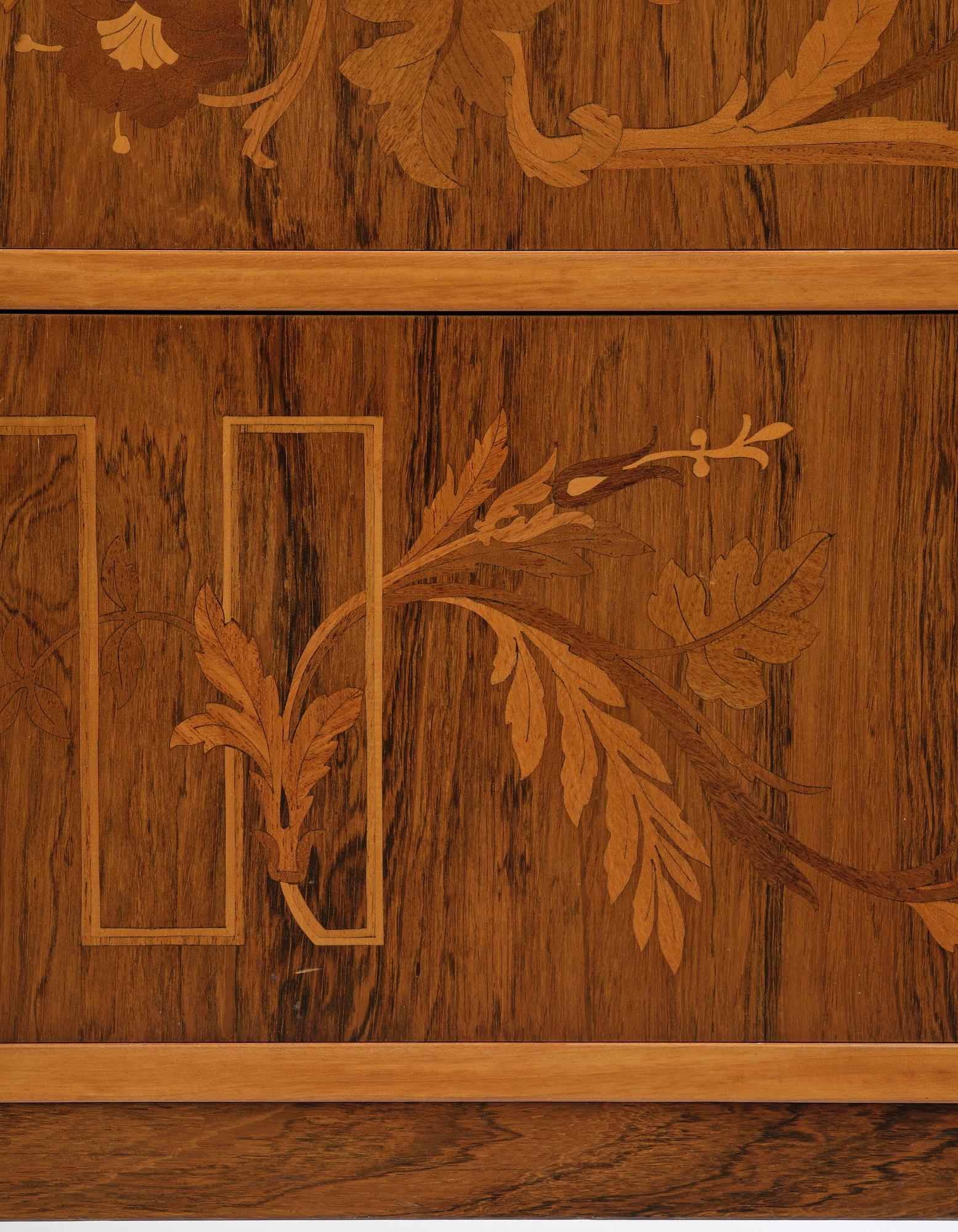 Carl Malmsten, byrå, utförd av snickarmästare Albin Johansson, Stockholm, 1943.