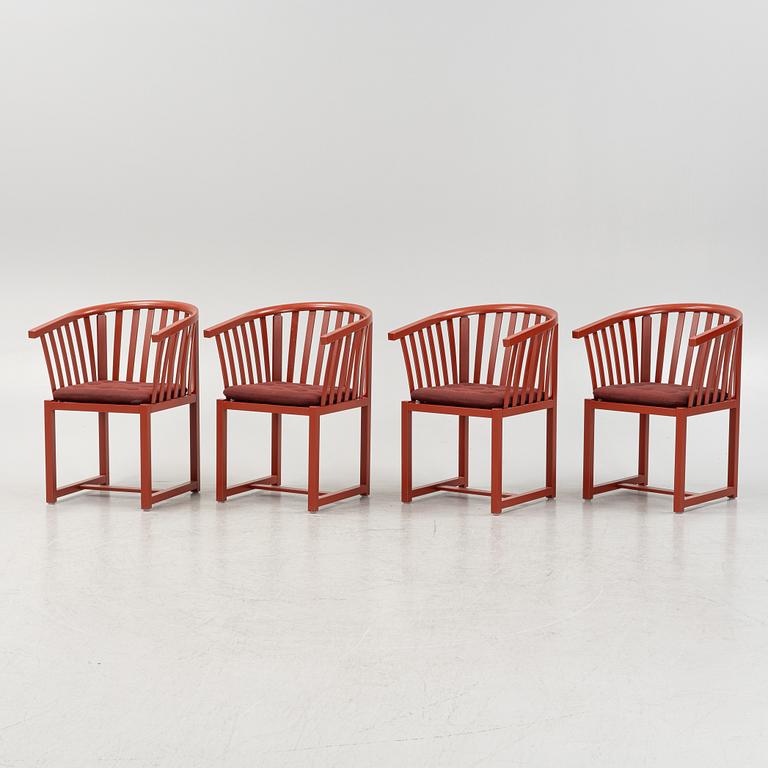 Åke Axelsson, four 'Vaxholmaren' chairs, Gärsnäs, 2019.