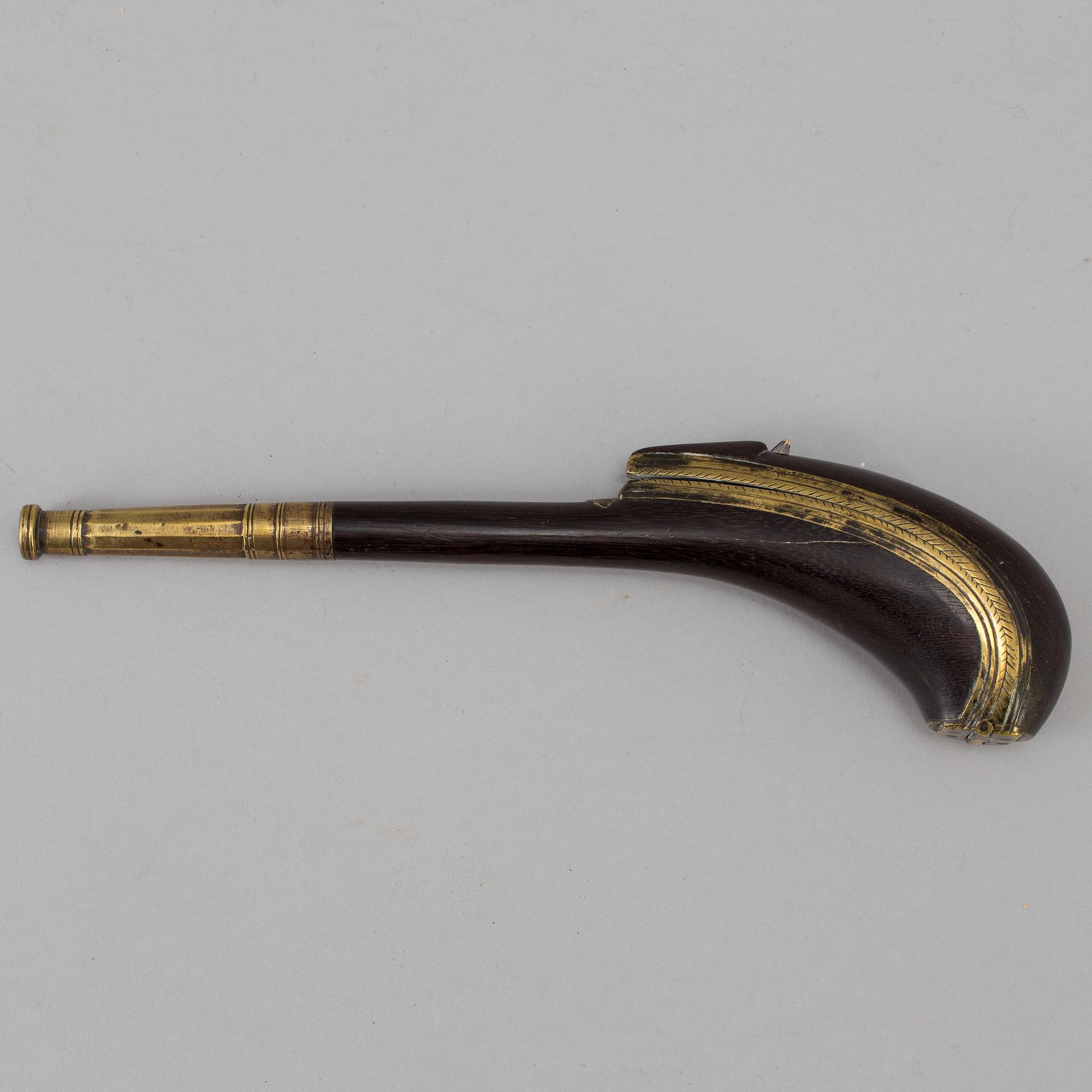 A 18th century pipe case.
