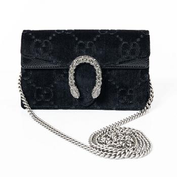 Gucci, Bag, "GG Embossed Velvet Dionysus Mini Shoulder Bag".