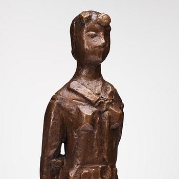 MARTIN HOLMGREN, bronze sculpture, signed MH and dated -56.