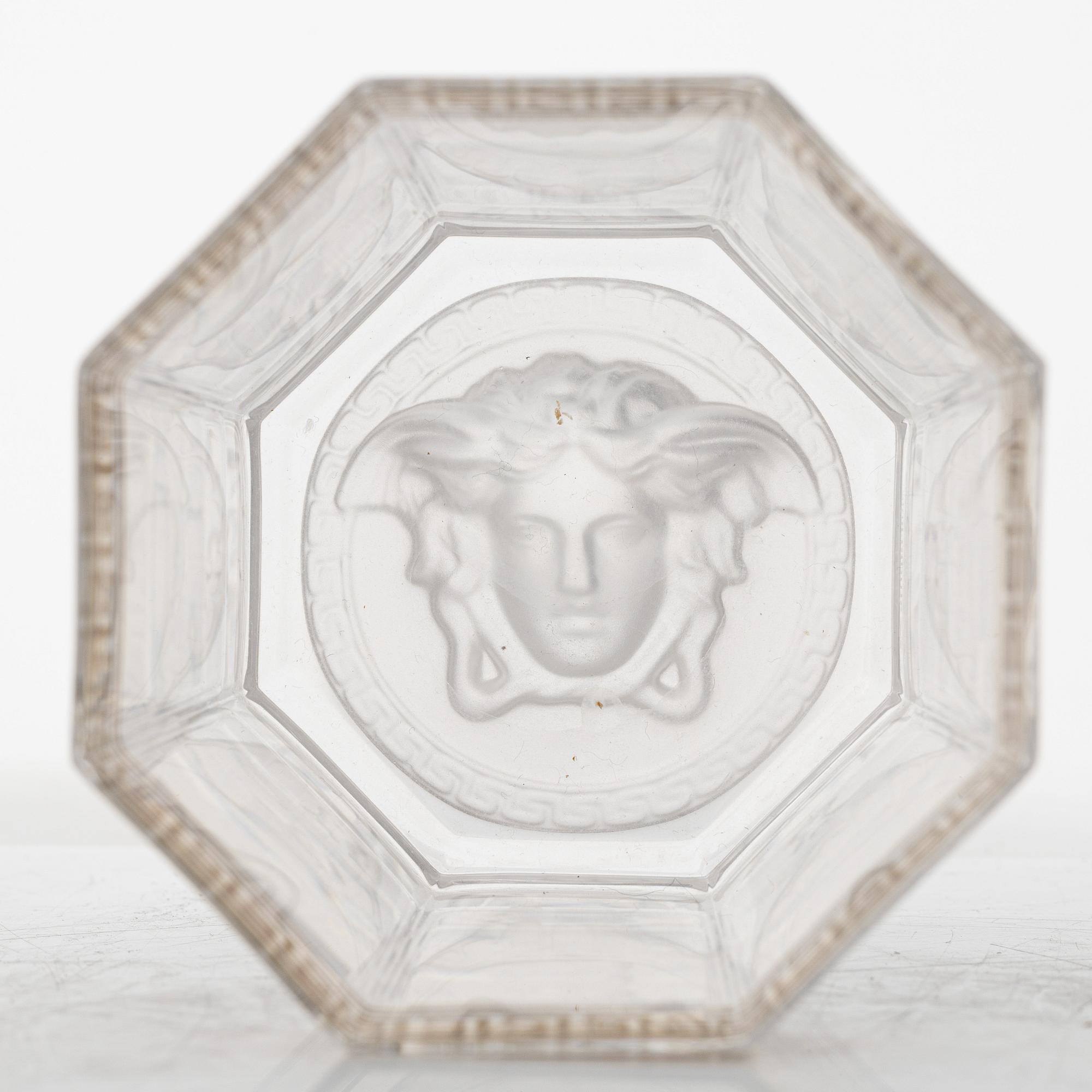 Dricksglas, 8 st, Versace, för Rosenthal.