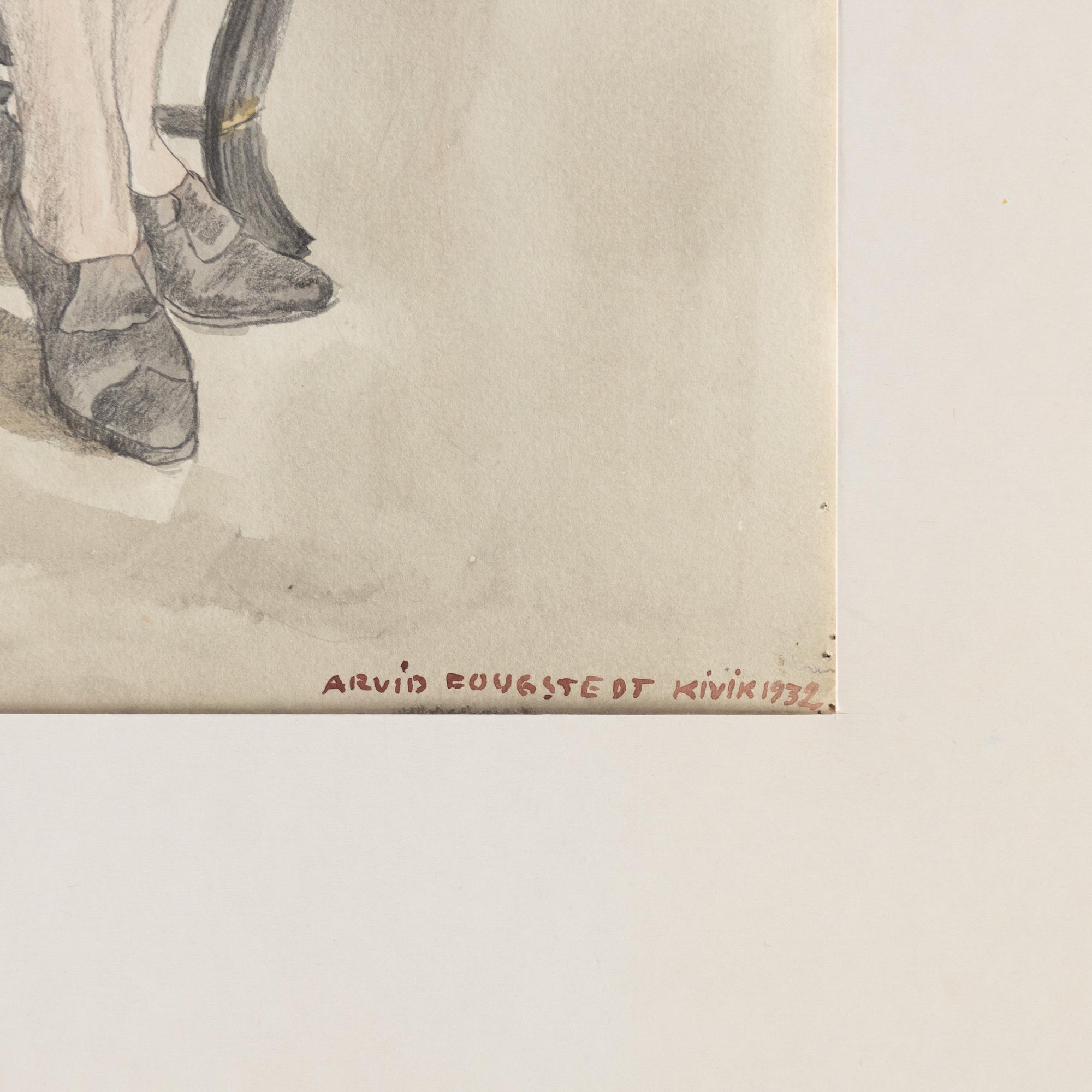 Arvid Fougstedt, Porträtt av fröken Lilly Andersson.
