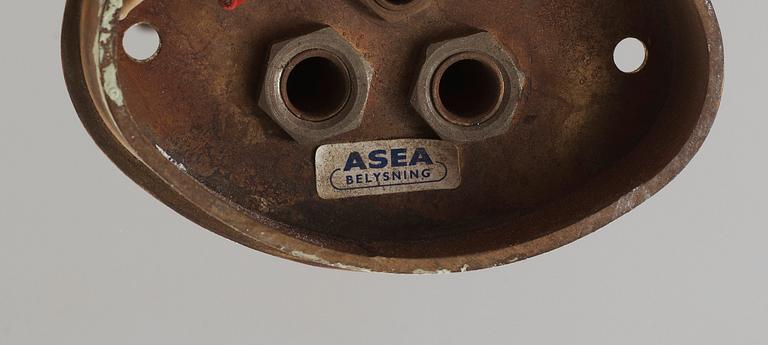 ASEA, väggarmaturer, ett par, 1940-50-tal.