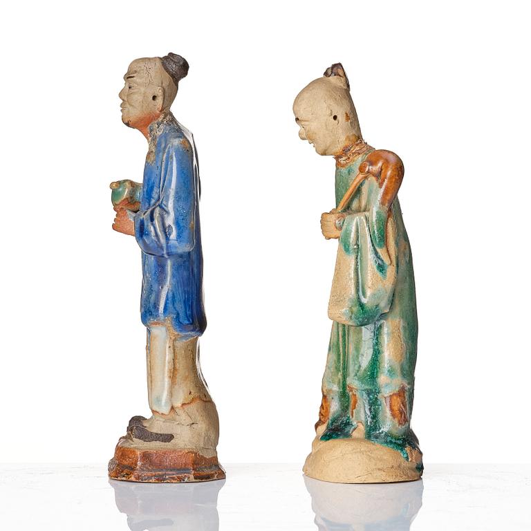 A group of seven Chinese sculptures, early 20th Century.