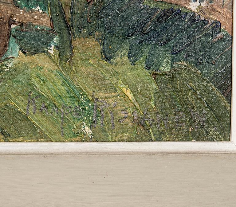 KAAPO RISSALA, olja på duk, signerad Kaapo Rissanen.