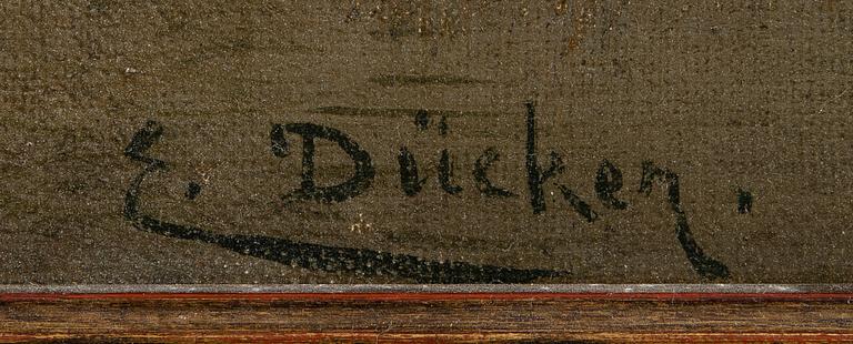 EUGEN GUSTAV DÜCKER, MÅNSKENSFISKE.