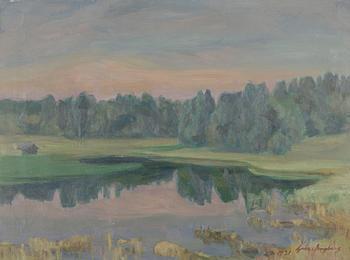 Gabriel Engberg, Landskap.