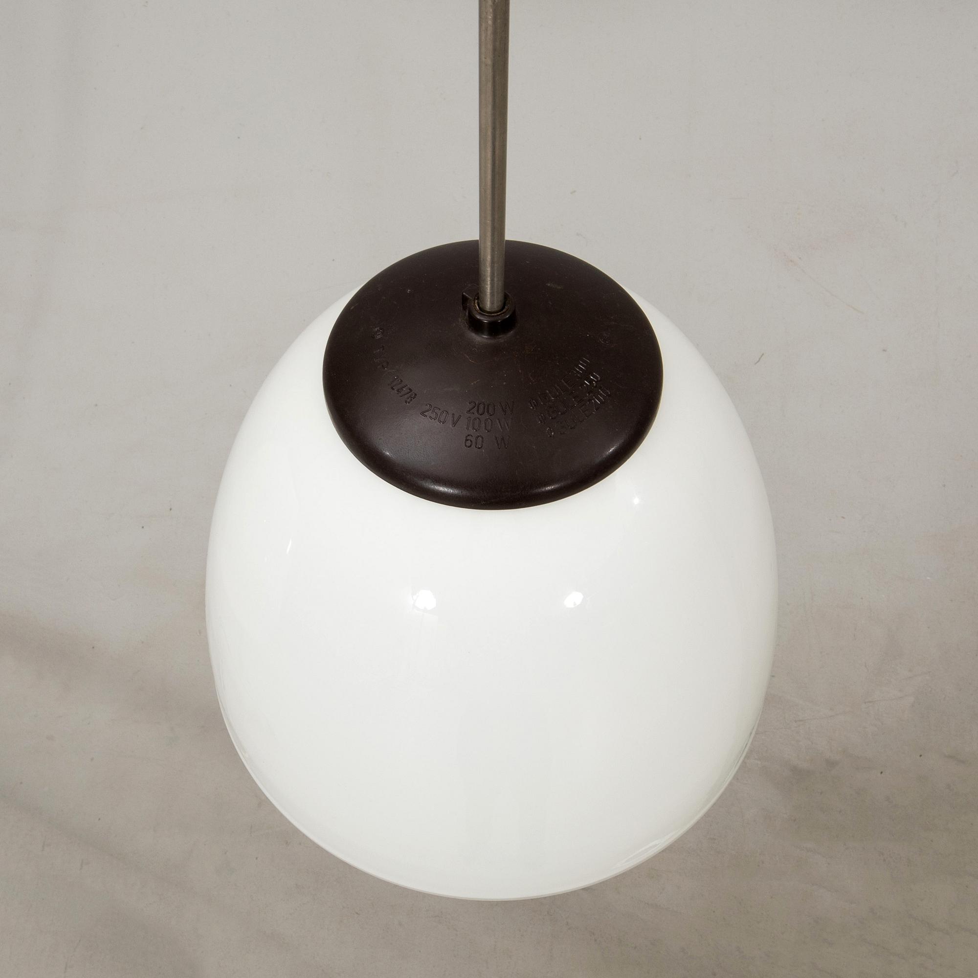 Ceiling lamps, a pair, 20th century.