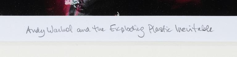 Ronald Nameth, photograph from Exploding Plastic Inevitable signed and numbered AP.
