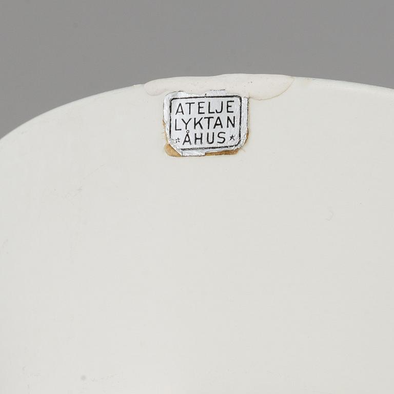 HANS BERGSTRÖM, two ceiling lights, Ateljé Lyktan. Second half of the 20th century.