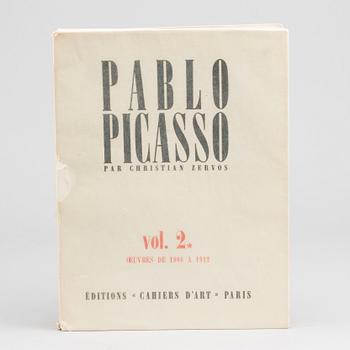 BOOK, Christian Zervos,  "Pablo Picasso vol 2. Oeuvres de 1906-1912", Edition Cahier d'Art, Paris 1967.