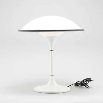 A table lamp by Preben Jacobsen for Fog & Mørup, model "Cosmos", designed in 1984.