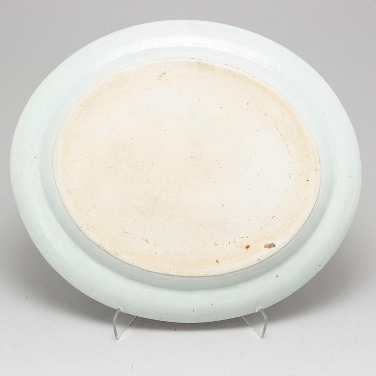 SERVERINGSFAT, kompaniporslin. Qingdynastin, Qianlong (1736-95).