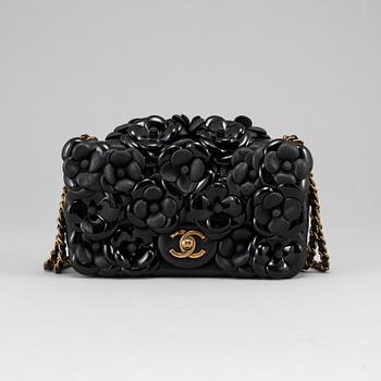 CHANEL, "Camellia Mini Classic Flap bag", 2015-2016.