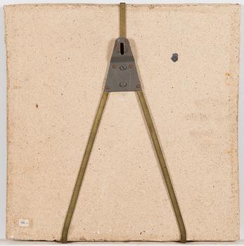 Francesca Mascitti-Lindh,, A stoneware relief, signed F. Lindh Arabia.