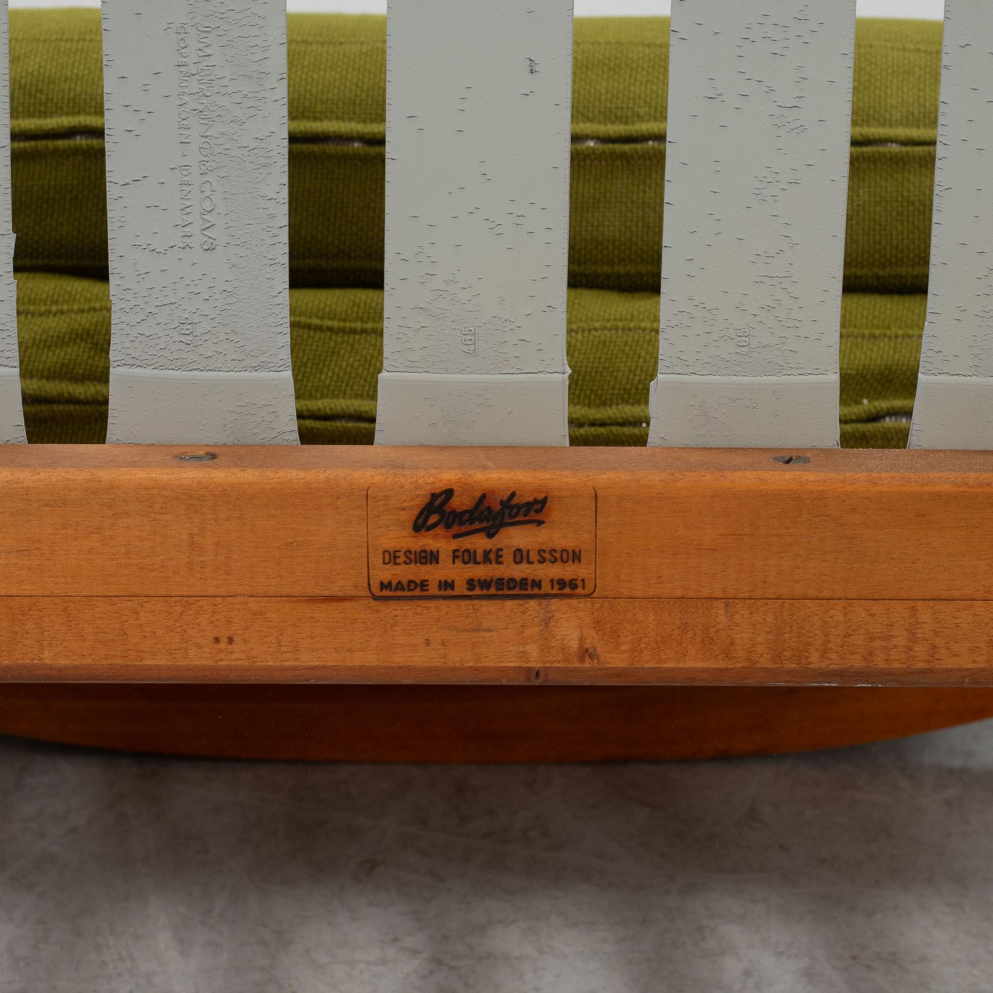 Folke Ohlsson, fåtölj, "Carmel", Bodafors, 1960-tal.