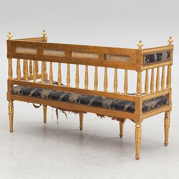 Soffa, gustaviansk stil, 1900-tal,.