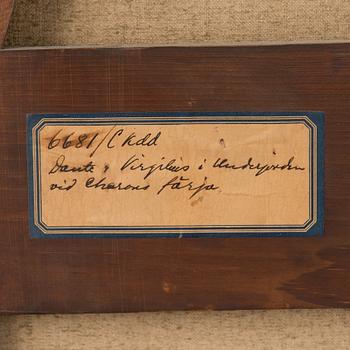 Dante och Vergilius i underjorden.