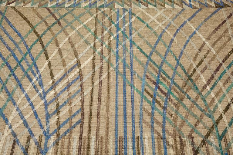 Barbro Nilsson, a drape, "Kärvar", tapestry variant, ca 239-240 x 176,5-177,5 cm, signed AB MMF BN.