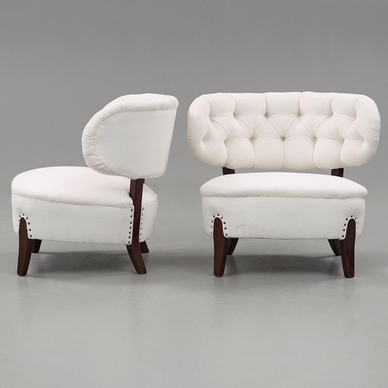 Otto Schulz, a pair of 'Schulz' easy chairs, Jio Möbler Sweden.