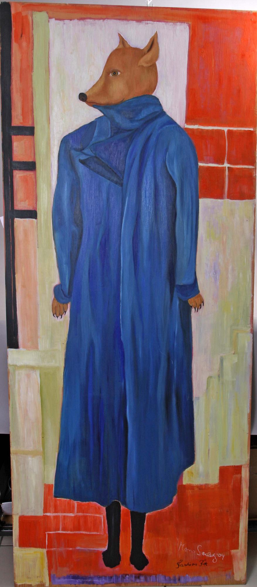 MONA SEILITZ, olja på pannå, sign o dat- 04.