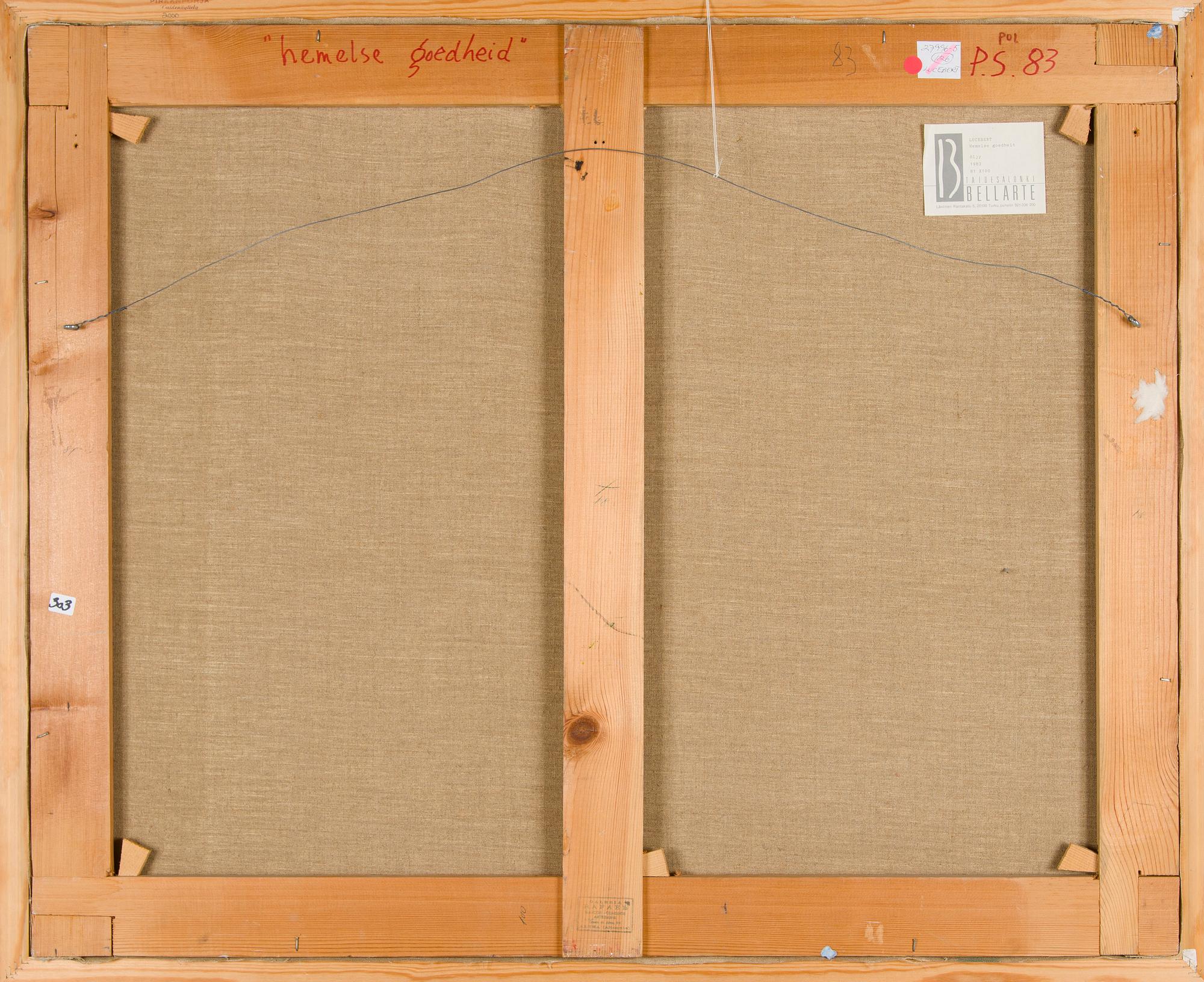 Lucebert, "Hemelse goedheid".