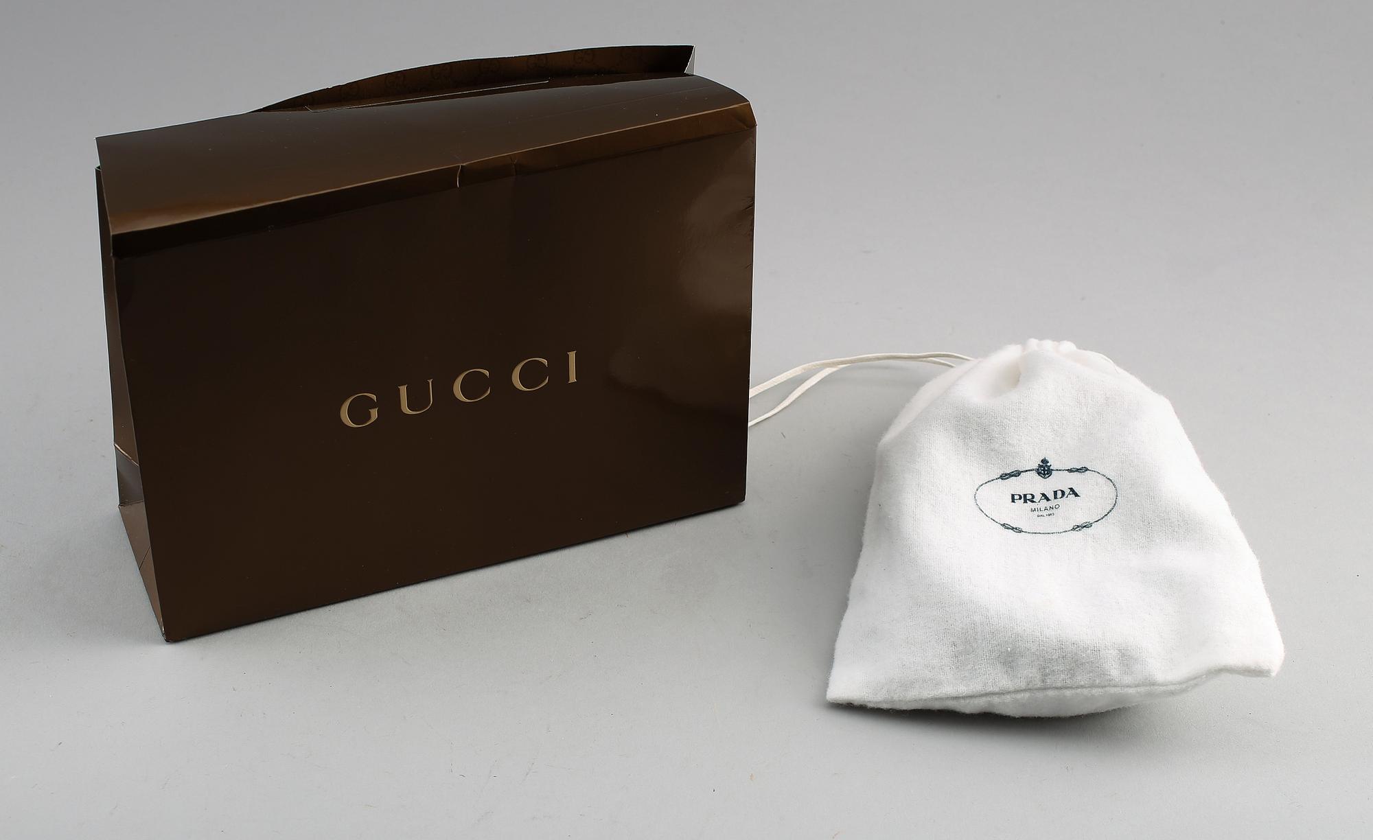 SKÄRP, 3 st, Prada, Gucci och Hugo Boss.