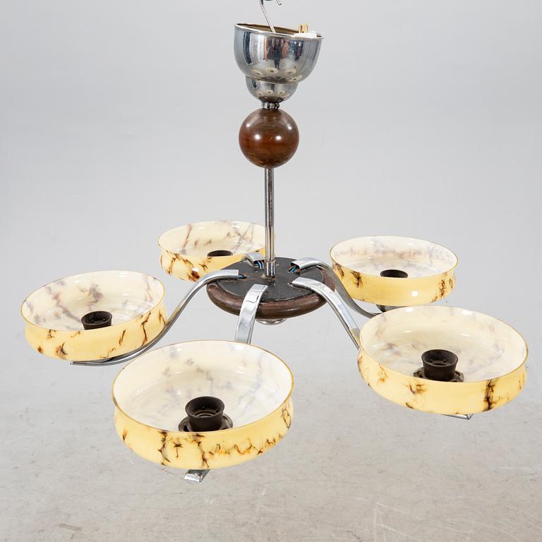 Ceiling pendant from the 1930s/1940s.
