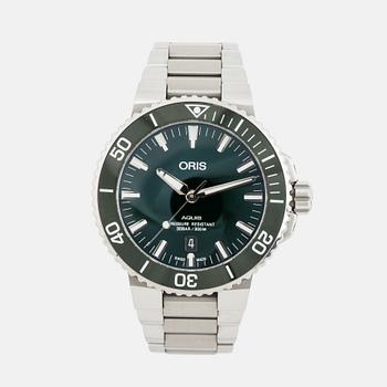 Oris, Aquis date, wristwatch, 43 mm.