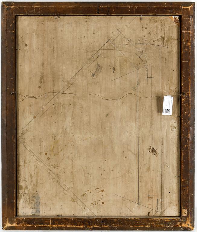 OKÄND KONSTNÄR, olja på duk, 1700-tal.