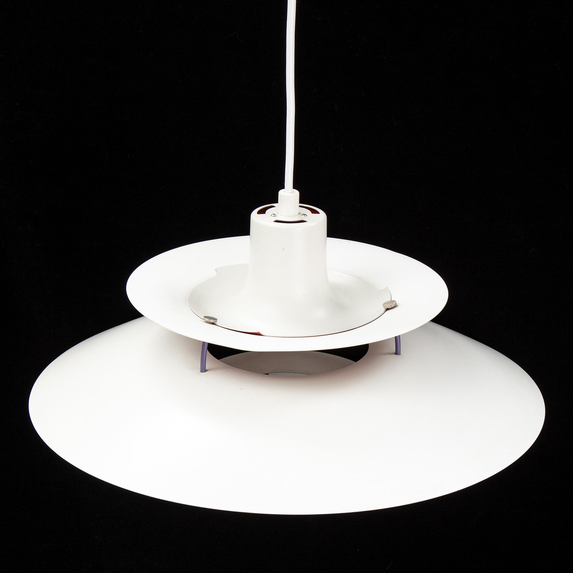 Poul Henningsen, PH-5 ceiling light, Louis Poulsen.