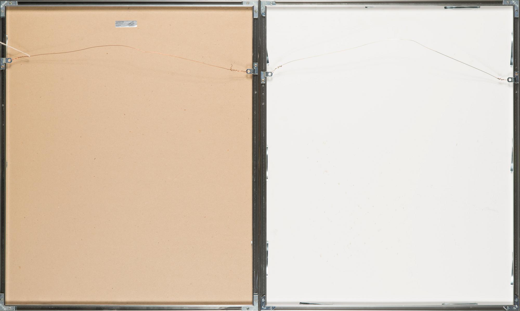 James Coignard, carborundumetsningar, 2 st, signerade och numrerade 26/60.