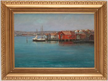 August Hagborg, Motiv från Härön, Bohuslän.