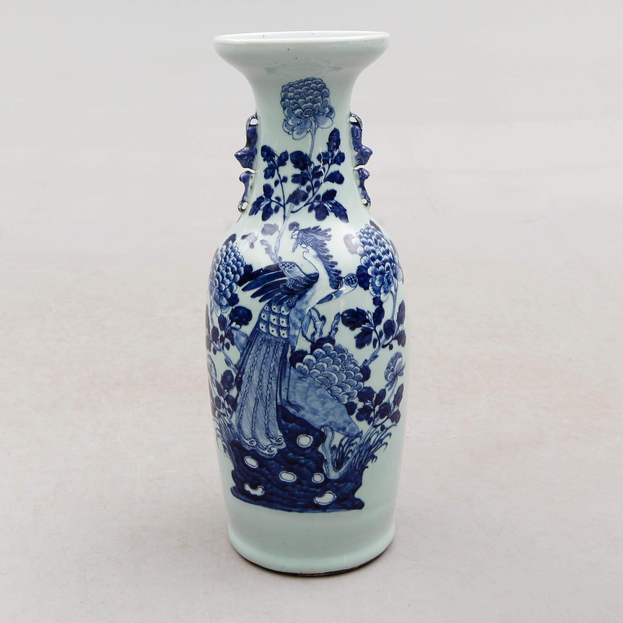 GOLVVAS, porslin, Kina, 1800-tal.
