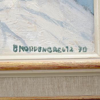 BRITA NORDENCREUTZ, olja på duk. Signerad och daterad 70.