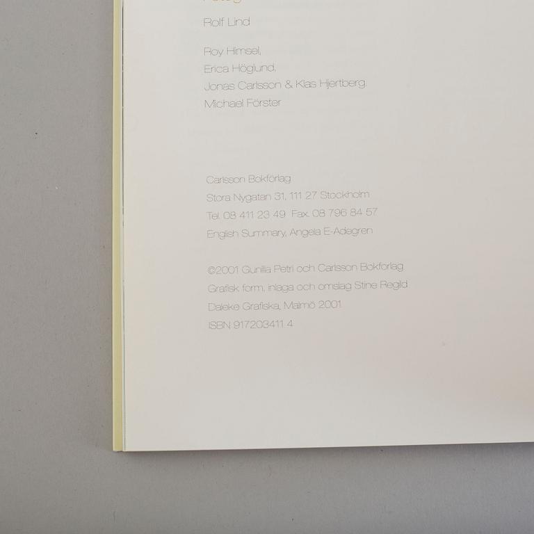 Seven books on Swedish glass, silver and furniture.