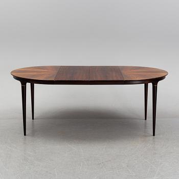 A 7 piece dining group by Svante Skogh, Seffle Möbelfabrik, Säffle, 1950's/60's.