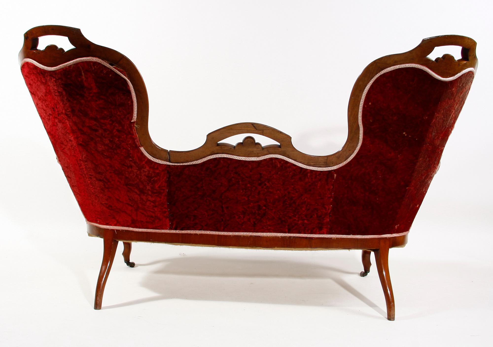 SOFFA, nyrokoko, 1800-talets senare hälft.