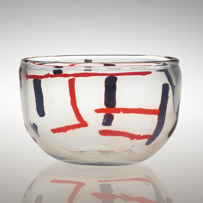 FULVIO BIANCONI vas, Venini, Murano, Italien 1951-52.