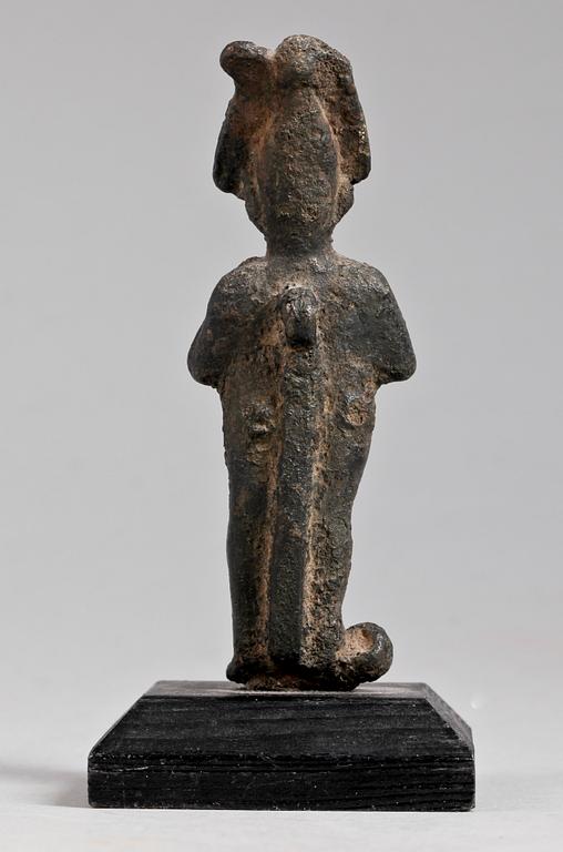 A bronz divinity, Egypt ca 664-331 B C.