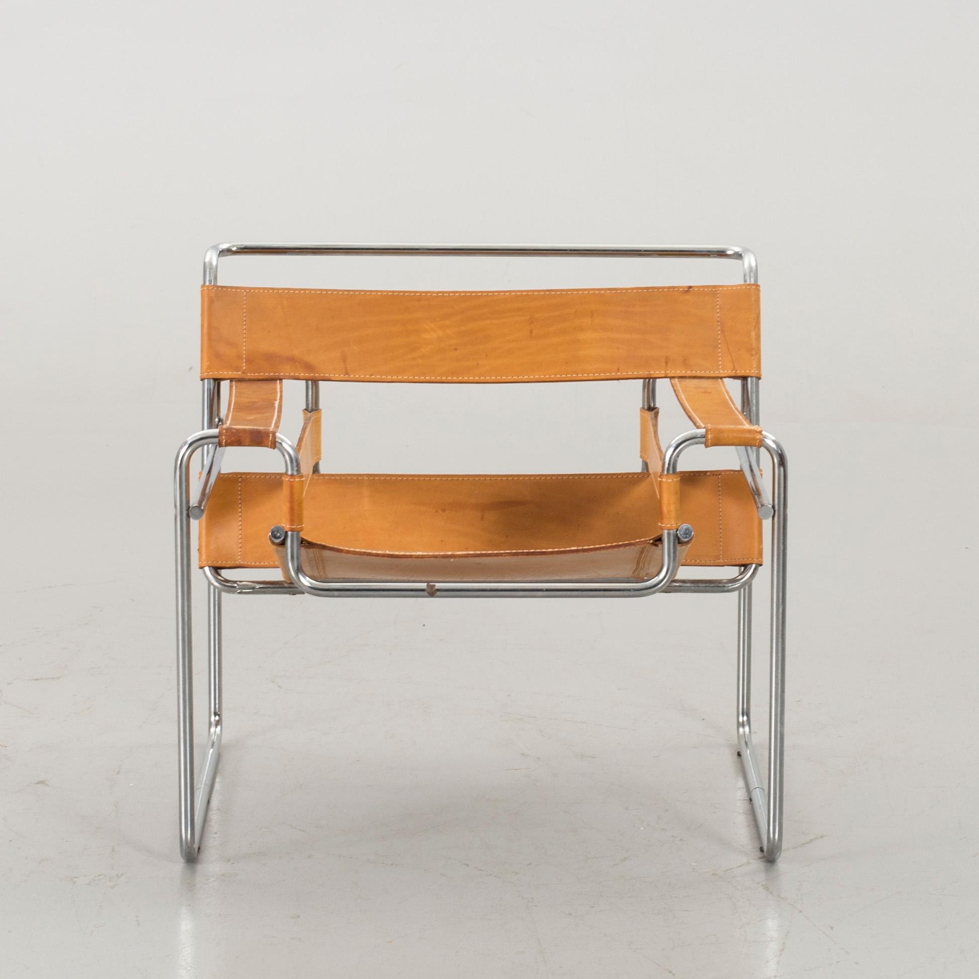 A MARCEL BREUER "WASSILY" ARMCHAIR, second half of 20th century.